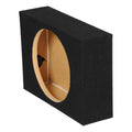 Single 12" Shallow Mount Sealed Empty Woofer Enclosure