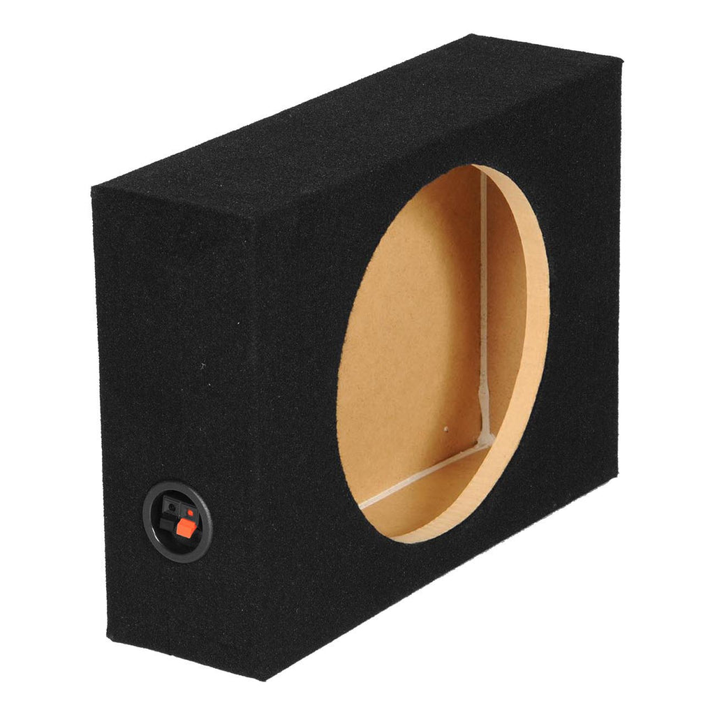 Single 12" Shallow Mount Sealed Empty Woofer Enclosure