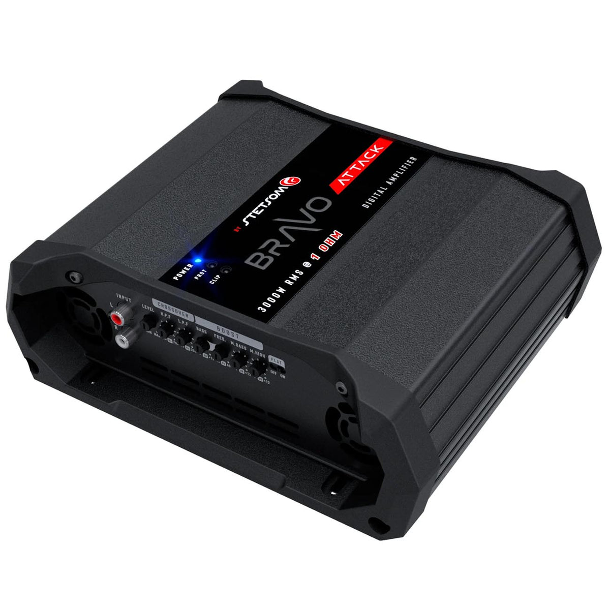 Stetsom Bravo Attack Digital Monoblock Amplifier, 3000W RMS @ 1ohm