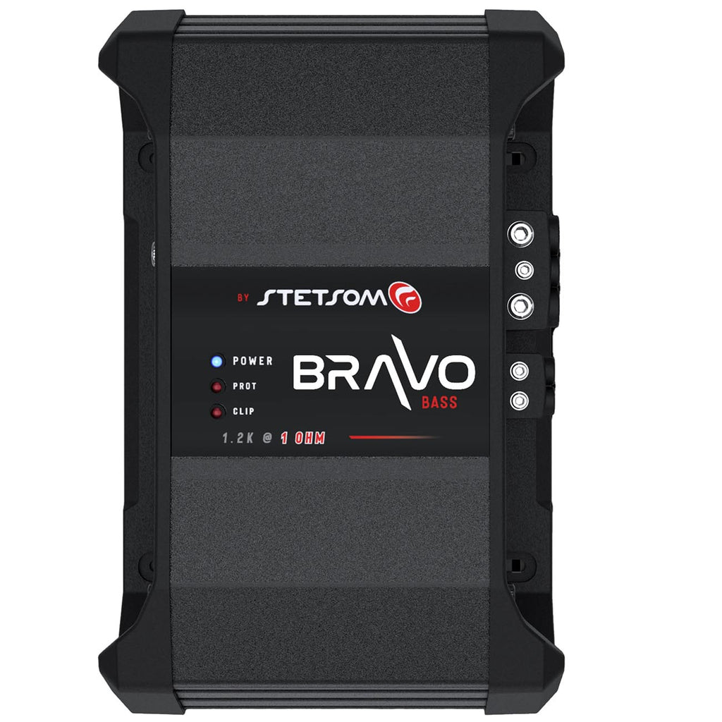 Stetsom Bravo Bass Digital Monoblock Amplifier, 1200W RMS @ 1 ohm
