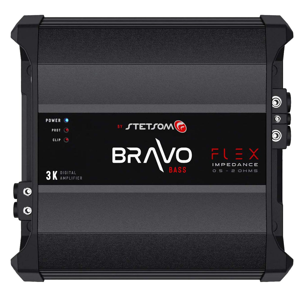 Stetsom Bravo Bass Flex Digital Amplifier, 3000W RMS, 0.5 Ohm Stable