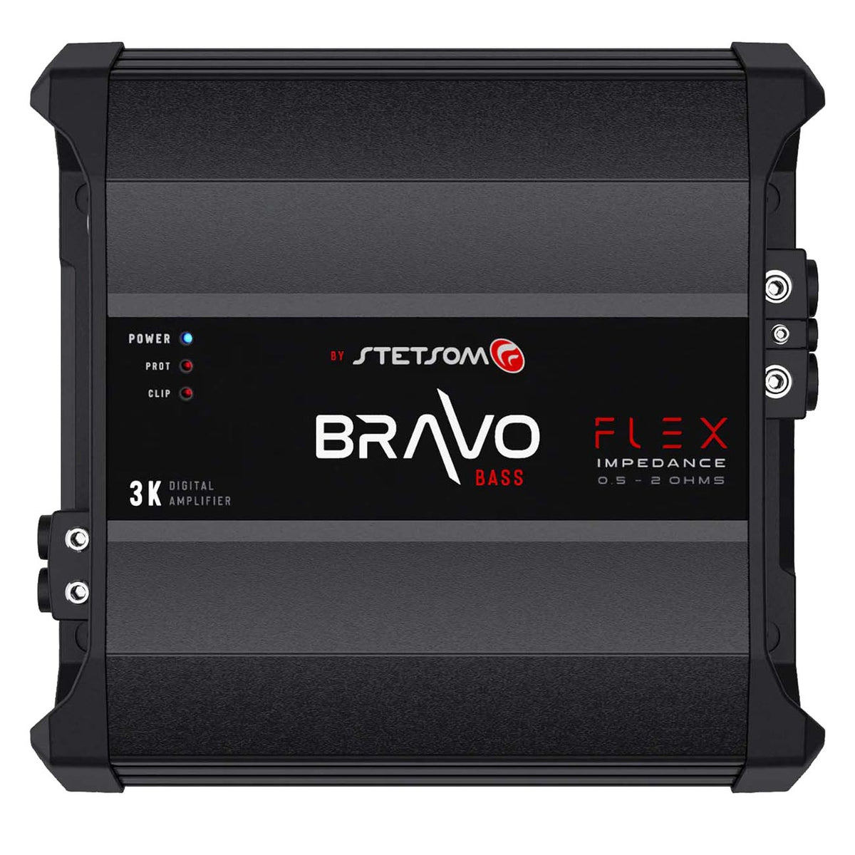 Stetsom Bravo Bass Flex Digital Amplifier, 3000W RMS, 0.5 Ohm Stable