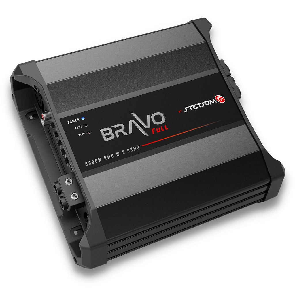 Stetsom Bravo Full Digital Monoblock Amplifier, 3000W RMS @ 2 ohm