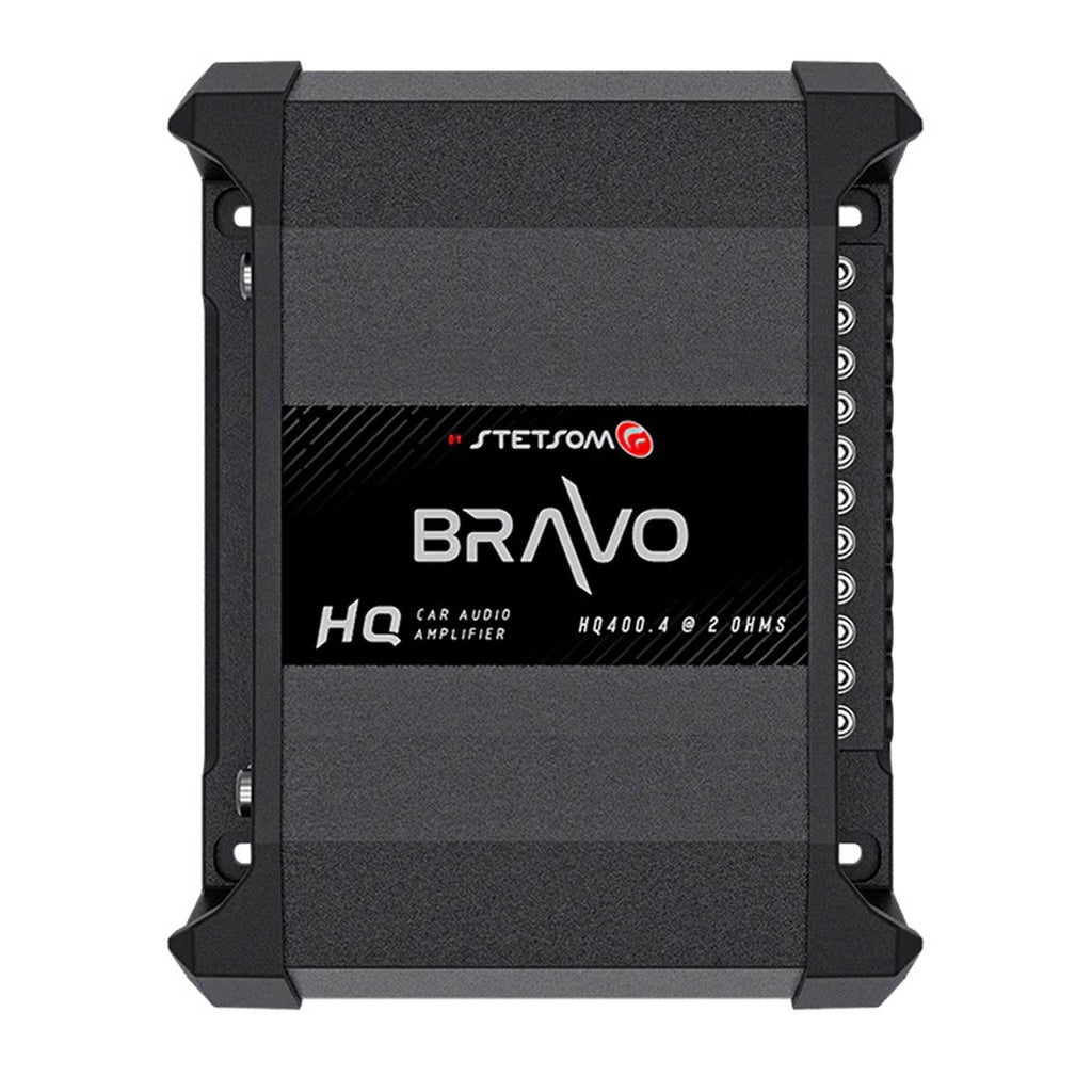 Stetsom Bravo HQ Digital 4 Channel Amplifier, 400W RMS @2ohm