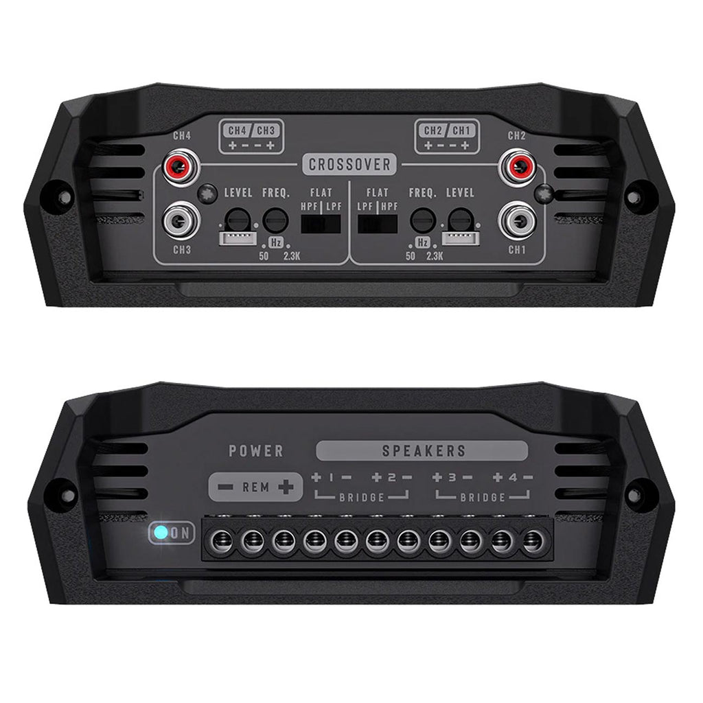 Stetsom Bravo HQ Digital 4 Channel Amplifier, 400W RMS @2ohm