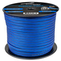 Audiopipe CCA Speaker Wire 18 Gauge 500 Foot Roll – BLUE/SILVER
