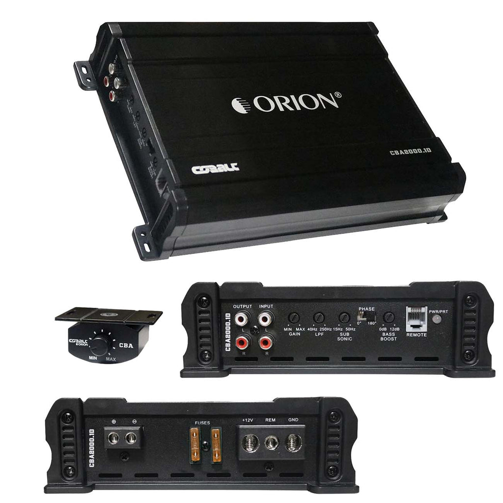 Orion Cobalt Series Monoblock Amplifier, 2000W MAX