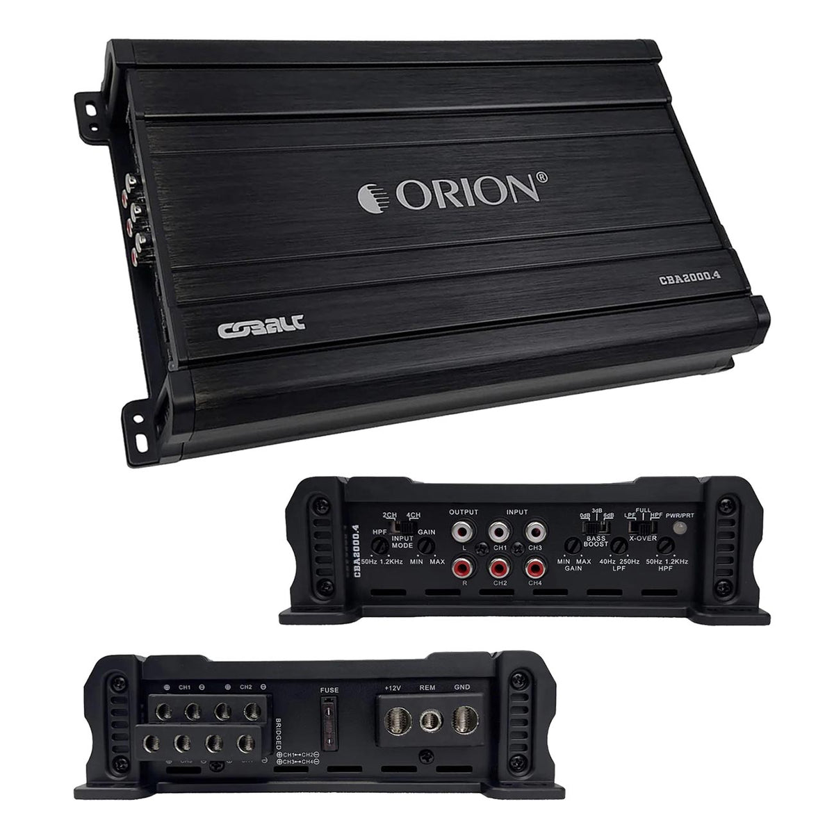Orion Cobalt Series 4 Channel Amplifier, 2000W MAX