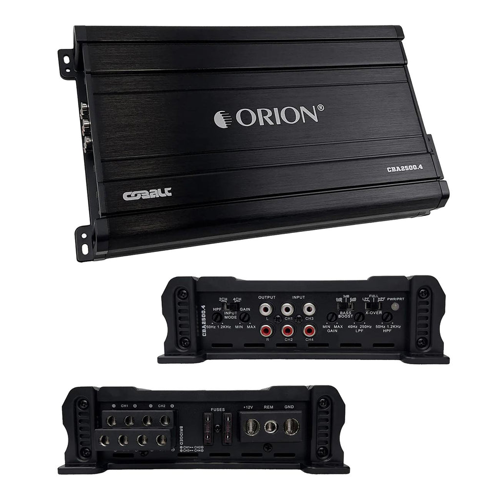 Orion Cobalt Series 4 Channel Amplifier, 2500W MAX
