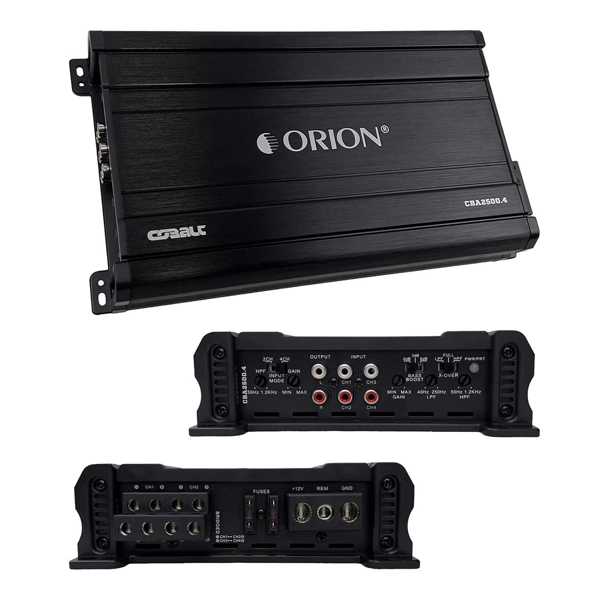 Orion Cobalt Series 4 Channel Amplifier, 2500W MAX