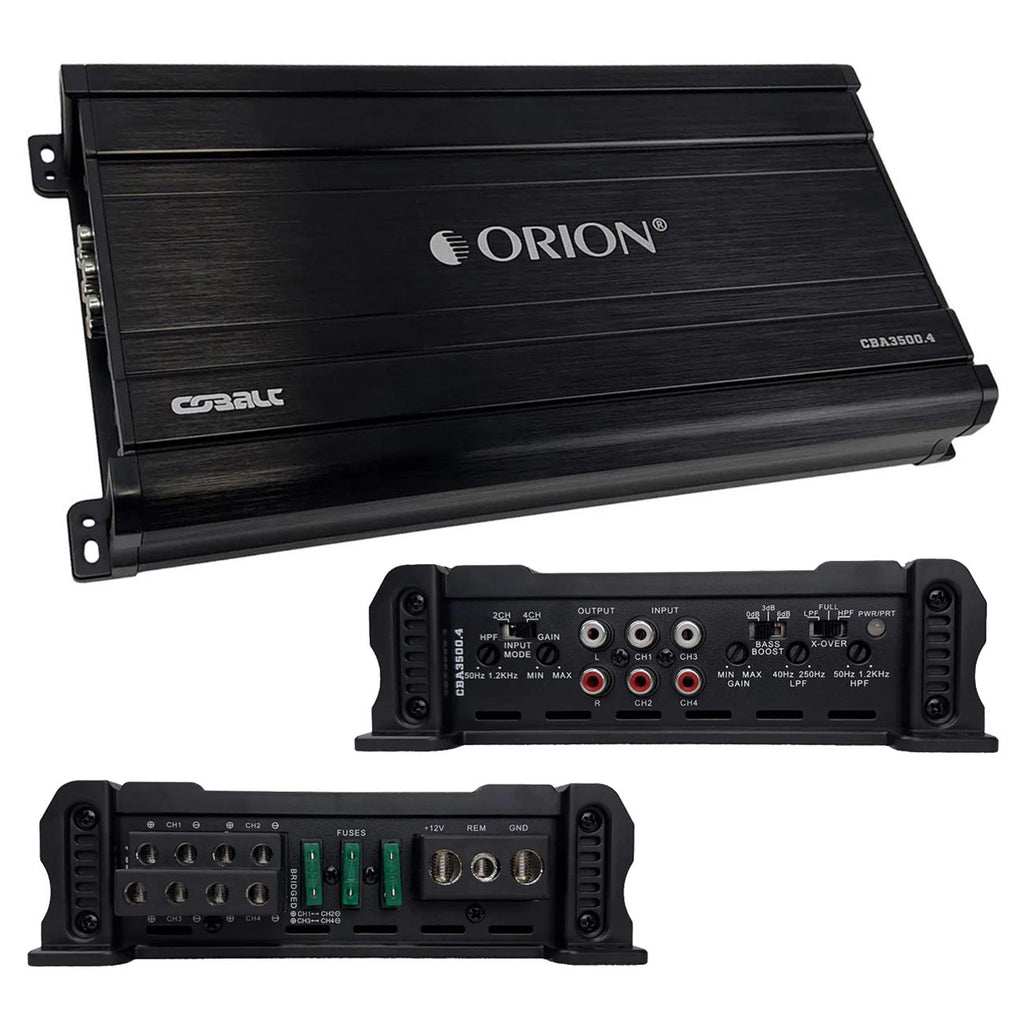 Orion Cobalt Series 4 Channel Amplifier, 3500W MAX