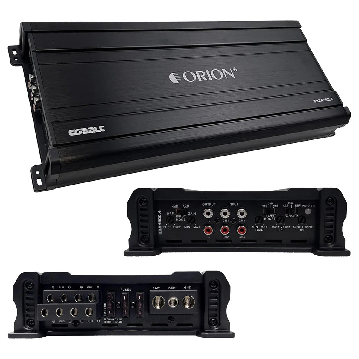 Orion Cobalt Series 4 Channel Amplifier, 4500W MAX