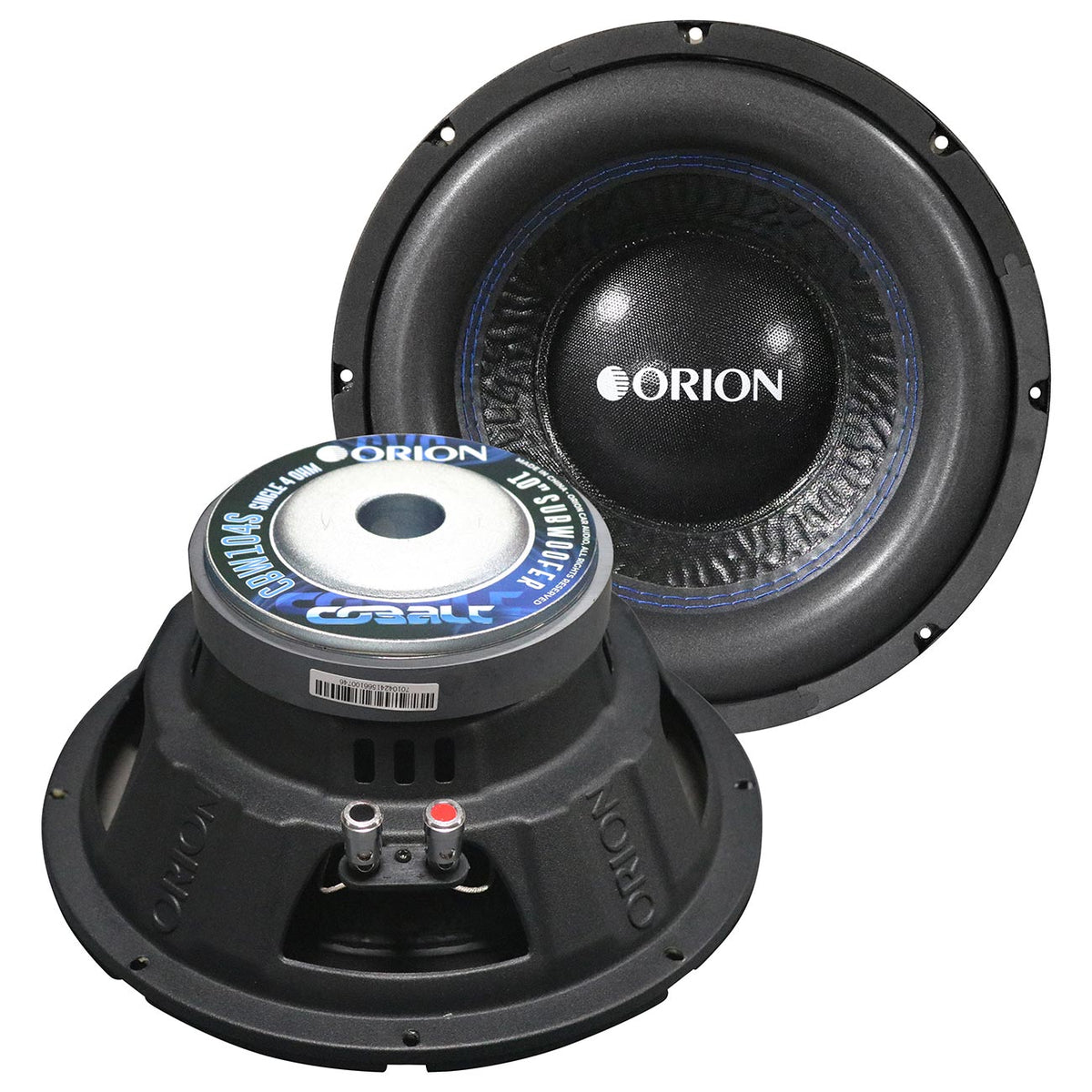 Cobalt 10″ Woofer, 300W RMS/1200W Max, Single 4 Ohm