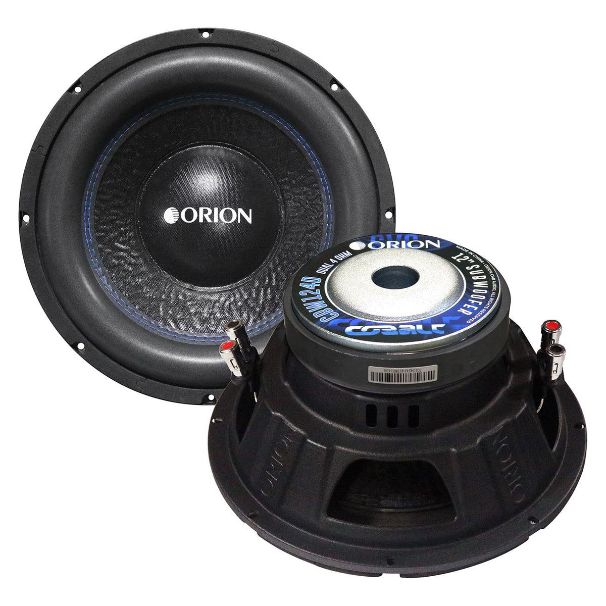 Cobalt 12″ Woofer, 400W RMS/1600W Max, Dual 4 Ohm