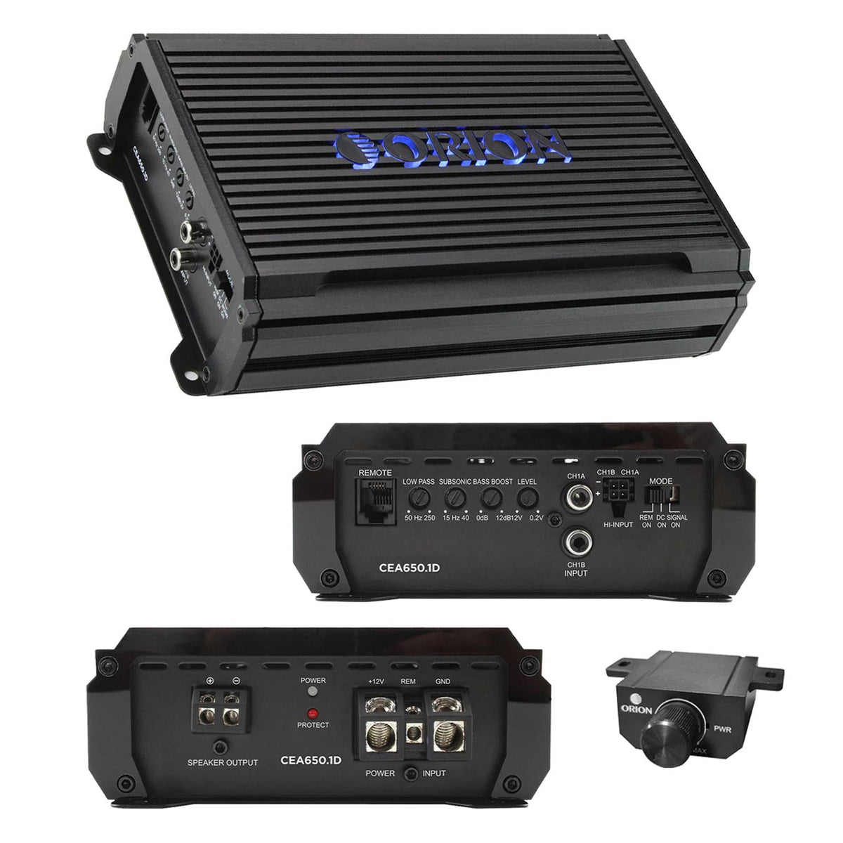 Orion Cobalt Elite Class-D Monoblock Amplifier, 650 Watt RMS