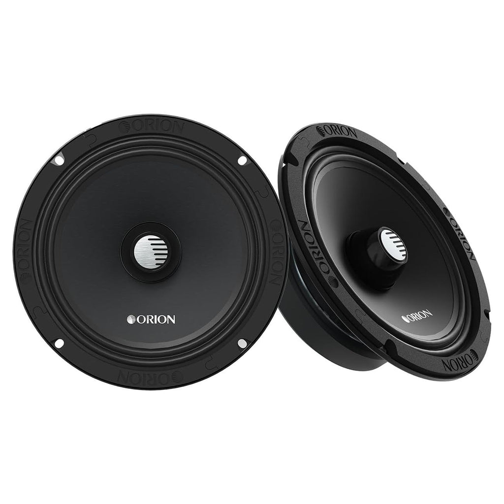 Orion Cobalt 6.5" 4-Ohm 200W RMS / 800W MAX Shallow Midrange Speakers (Pair)