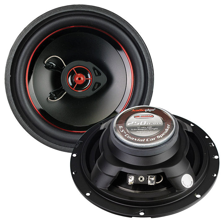 Audiopipe 6-1/2" 2-Way Shallow Mount Speakers