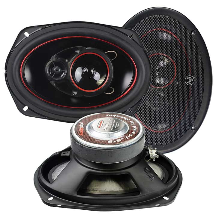 Audiopipe 6×9" 3-Way Speakers