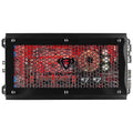 Black Diamond 4 Channel Amplifier, 2000W Max with Acrylic Window with Red LED Lighting