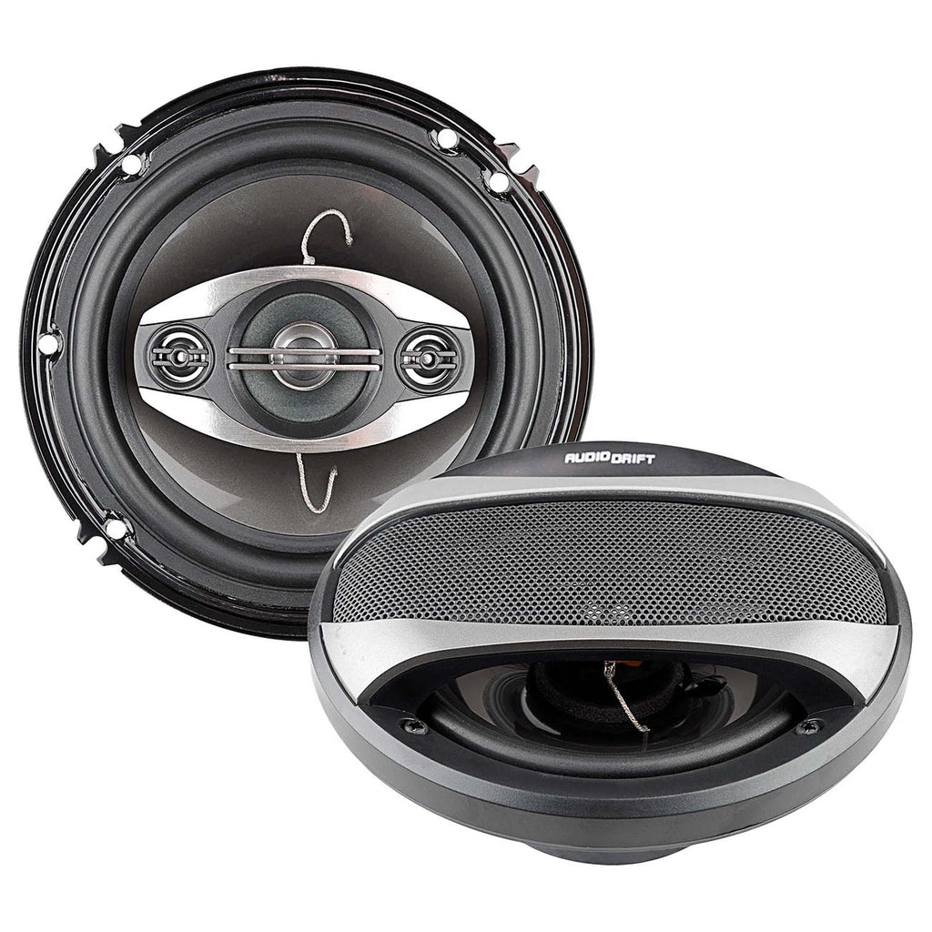Audiodrift 6.5" 4-Way Speakers