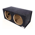 Atrend Pro-Series Dual 10" Sealed Enclosure - Charcoal Carpet Covering