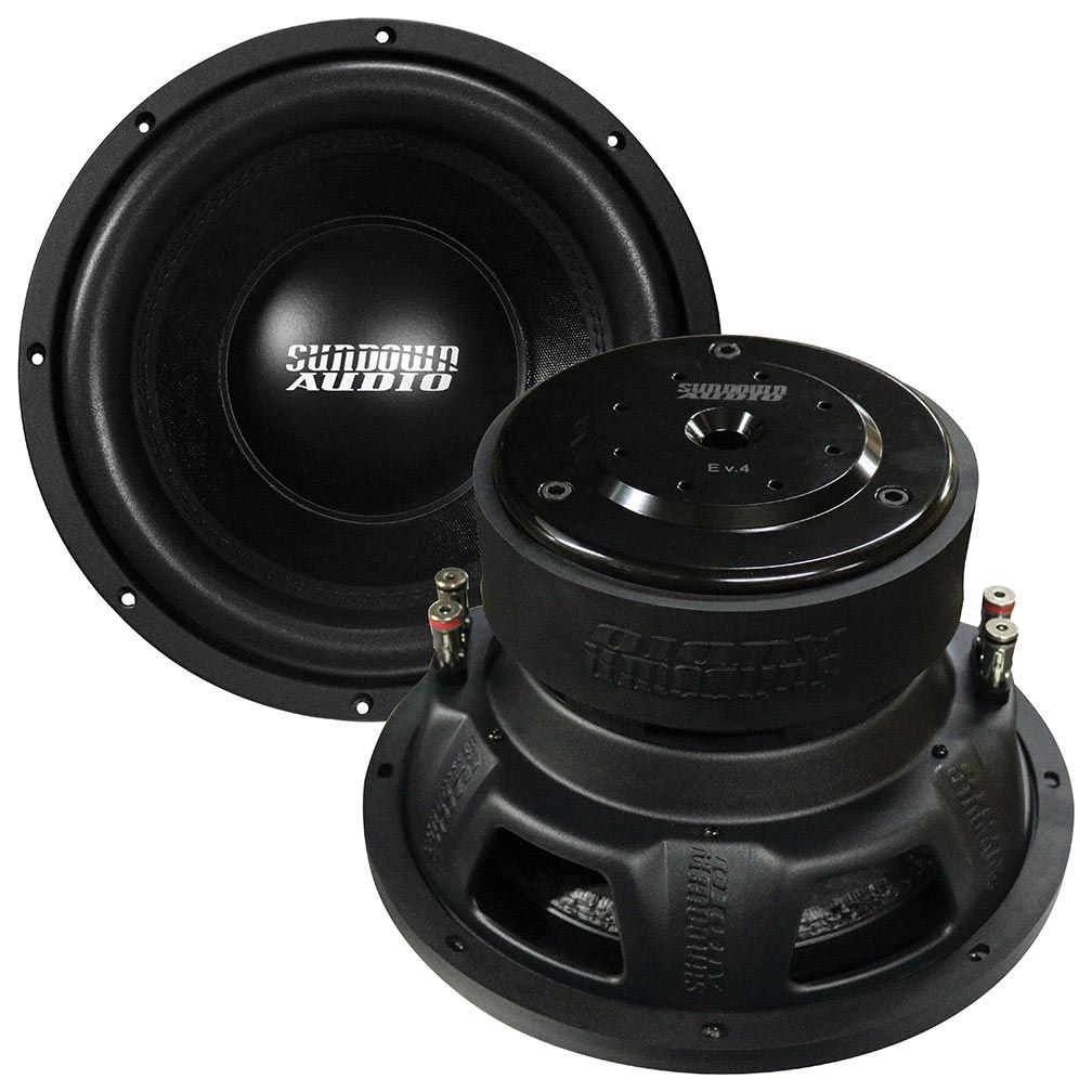 10″ Woofer, 750W RMS/1500W MAX, Dual 4 Ohm