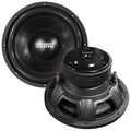 12″ Woofer, 750W RMS/1500W MAX, Dual 2 Ohm