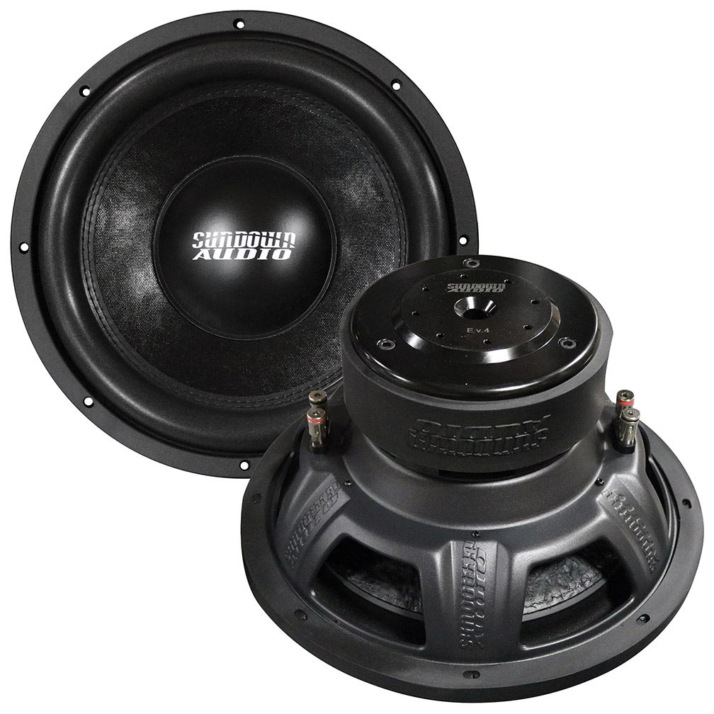 12″ Woofer, 750W RMS/1500W MAX, Dual 2 Ohm
