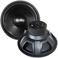 15″ Woofer, 750W RMS/1500W MAX, Dual 2 Ohm