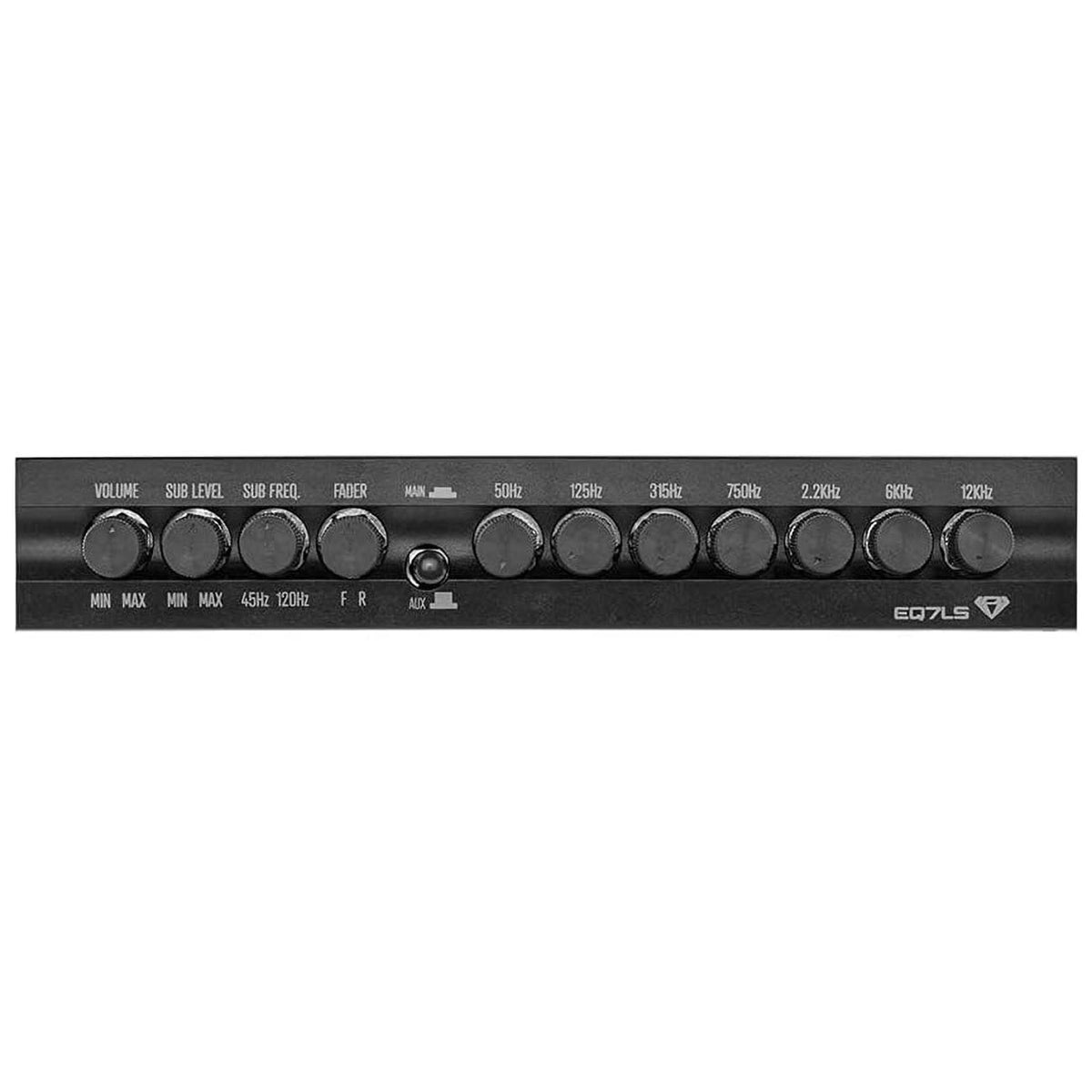 Black Diamond Half DIN 7 Band Equalizer