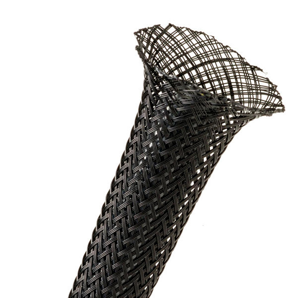 XSCORPION 3/4" Expandable Braided Sleeve – Black (100 feet)