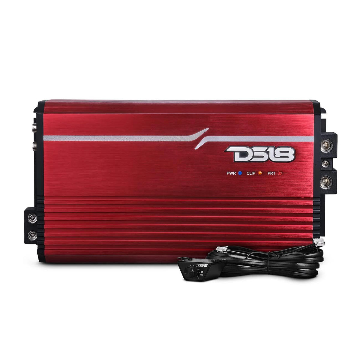 DS18 FRP Compact Monoblock Amplifier, 3500W RMS (Red)