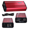 DS18 FRP Compact Monoblock Amplifier, 5000W RMS (Red)
