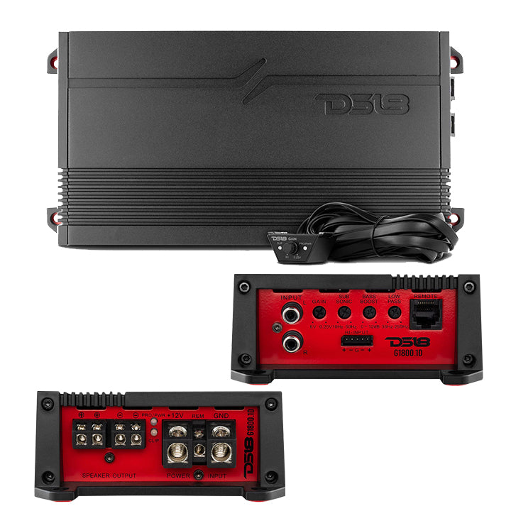 DS18 Monoblock Amplifier, 1800W MAX