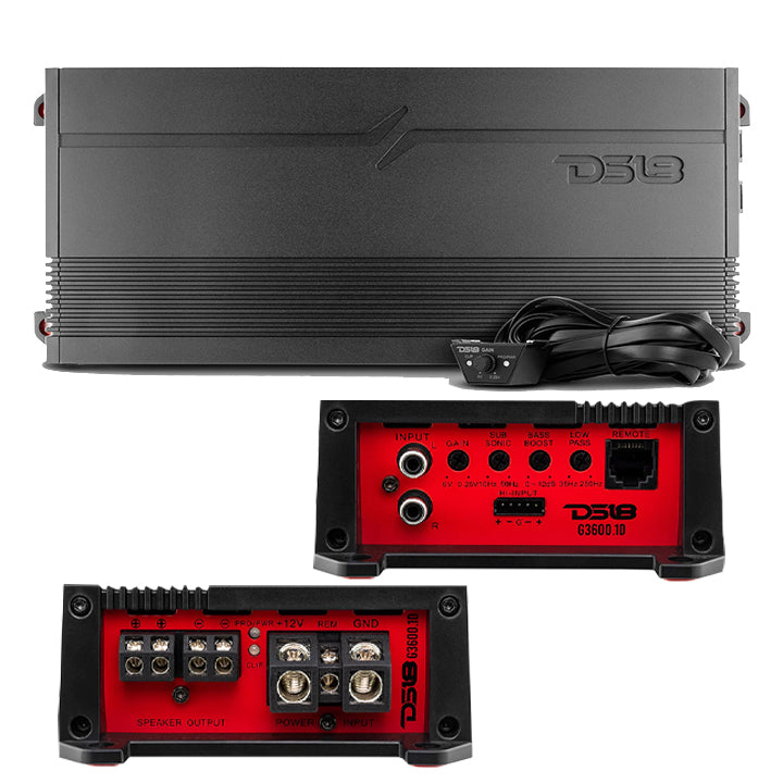 DS18 Monoblock Amplifier, 3600W MAX