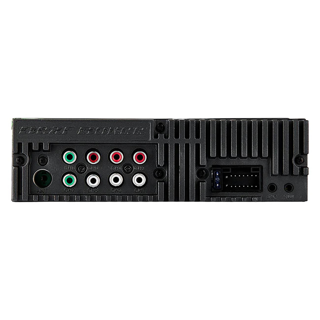Deaf Bonce Single DIN Mechless MP3/FM Receiver with DSP, Bluetooth, USB Input
