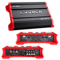 Crunch 4 Channel Amplifier, 1500 Watts