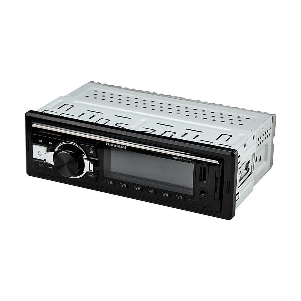 Deaf Bonce Single DIN Mechless MP3/FM Receiver with Bluetooth, USB/SD Inputs