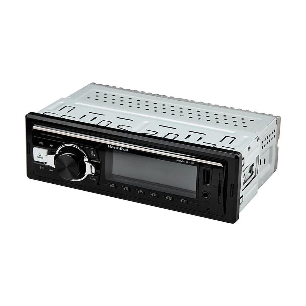Deaf Bonce Single DIN Mechless MP3/FM Receiver with Bluetooth, USB/SD Inputs