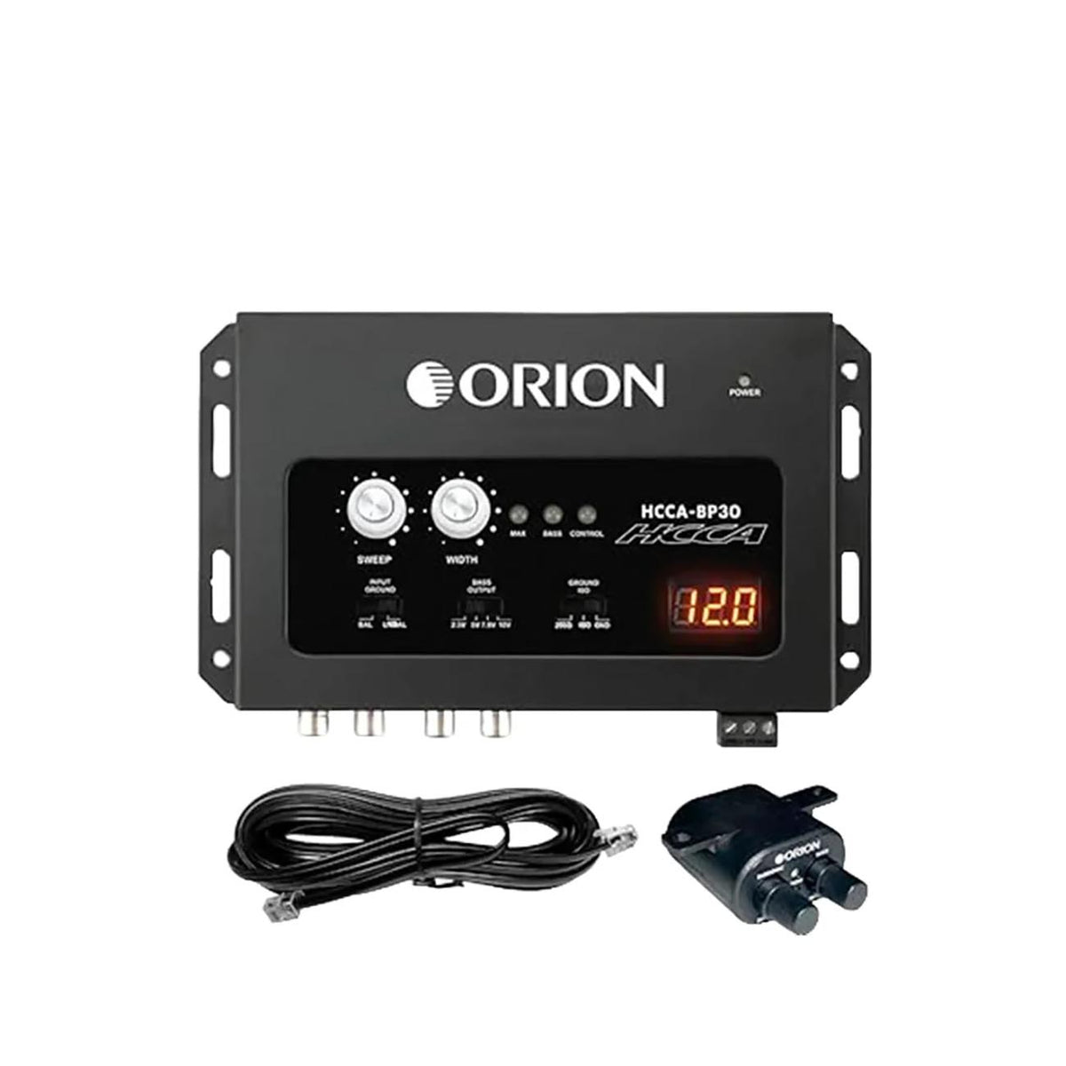 Orion High Performance Bass Processor with 10V Output & Voltage Display