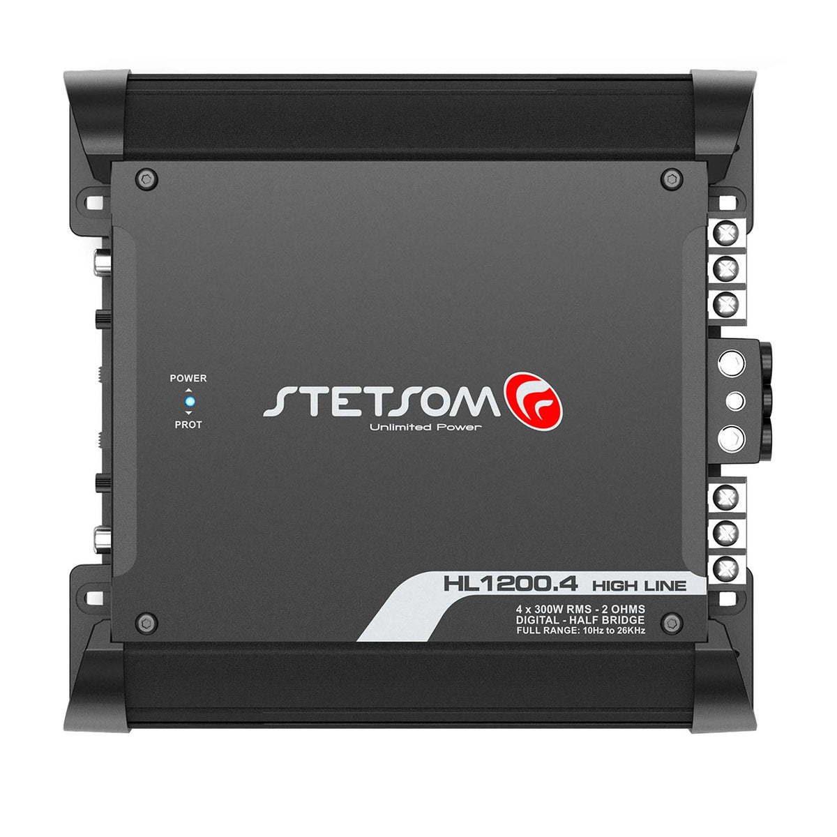 Stetsom High Line Digital 4 Channel Amplifier, 1200W RMS @2ohm