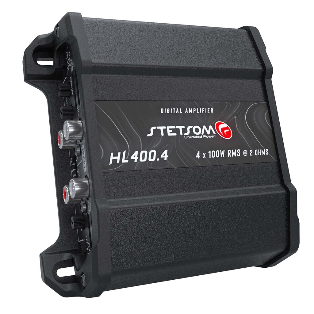Stetsom High Line Digital 4 Channel Amplifier, 400W RMS @2ohm