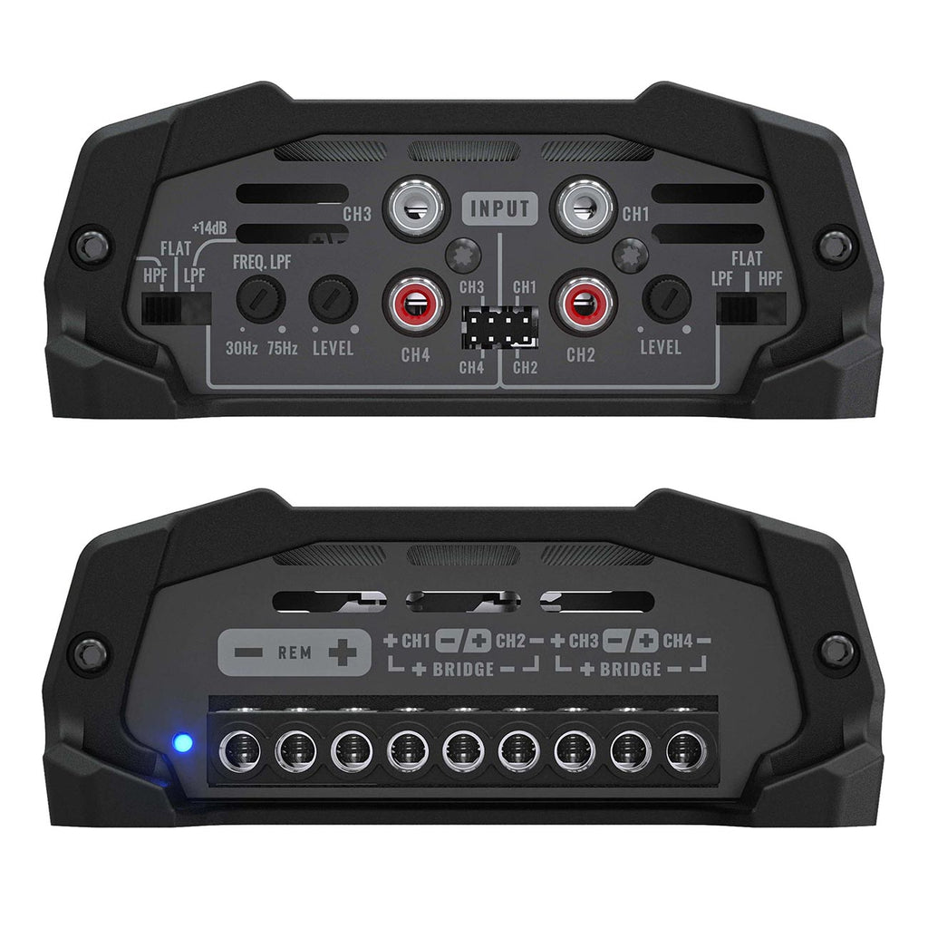 Stetsom High Line Digital 4 Channel Amplifier, 400W RMS @2ohm