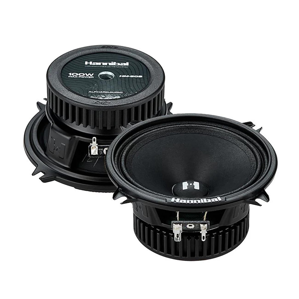 Deaf Bonce Hannibal 5.2" Mid Range Speakers, 100W Max (Pair)