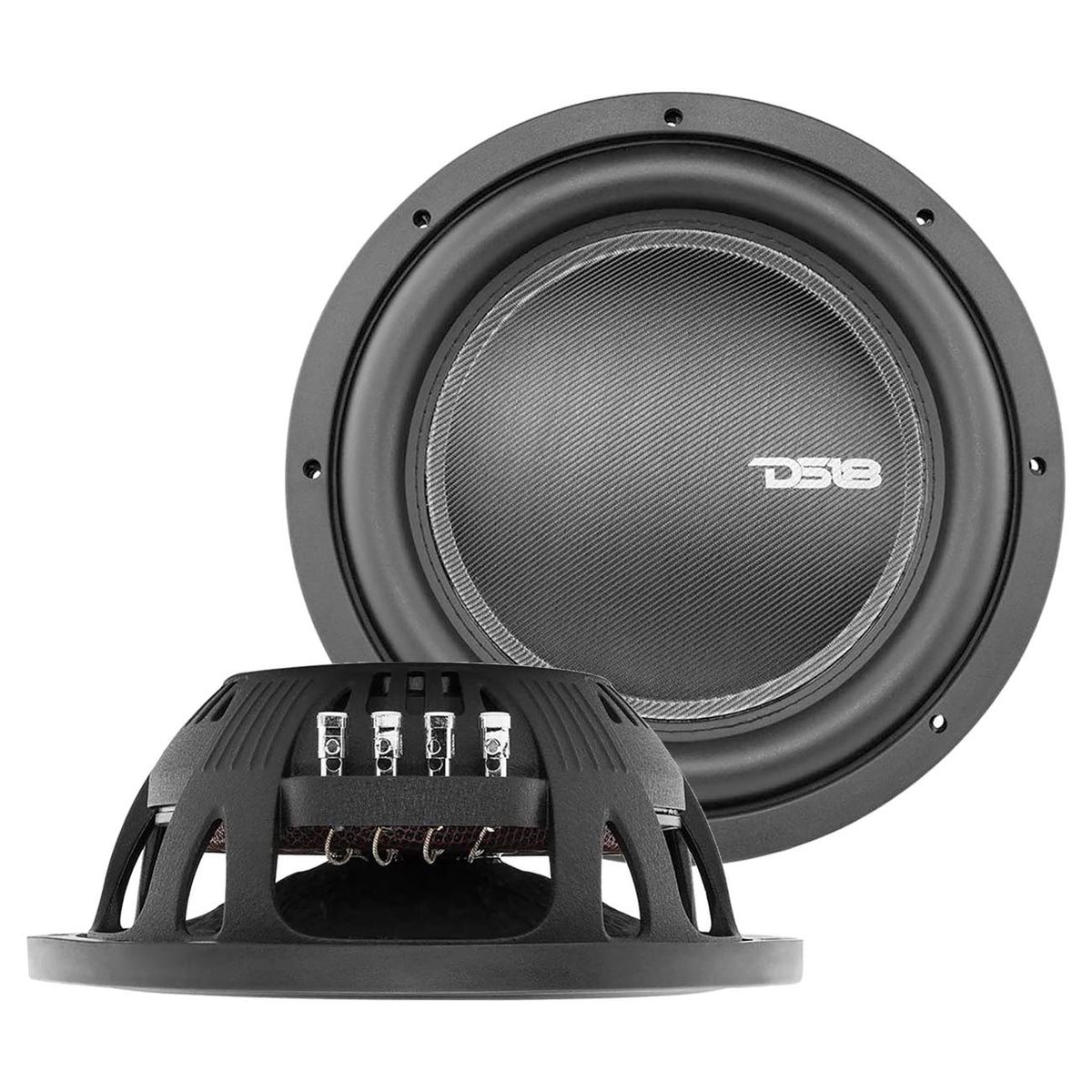 12″ Shallow Mount Woofer, 800W RMS/1600W Max, Dual 4 Ohm