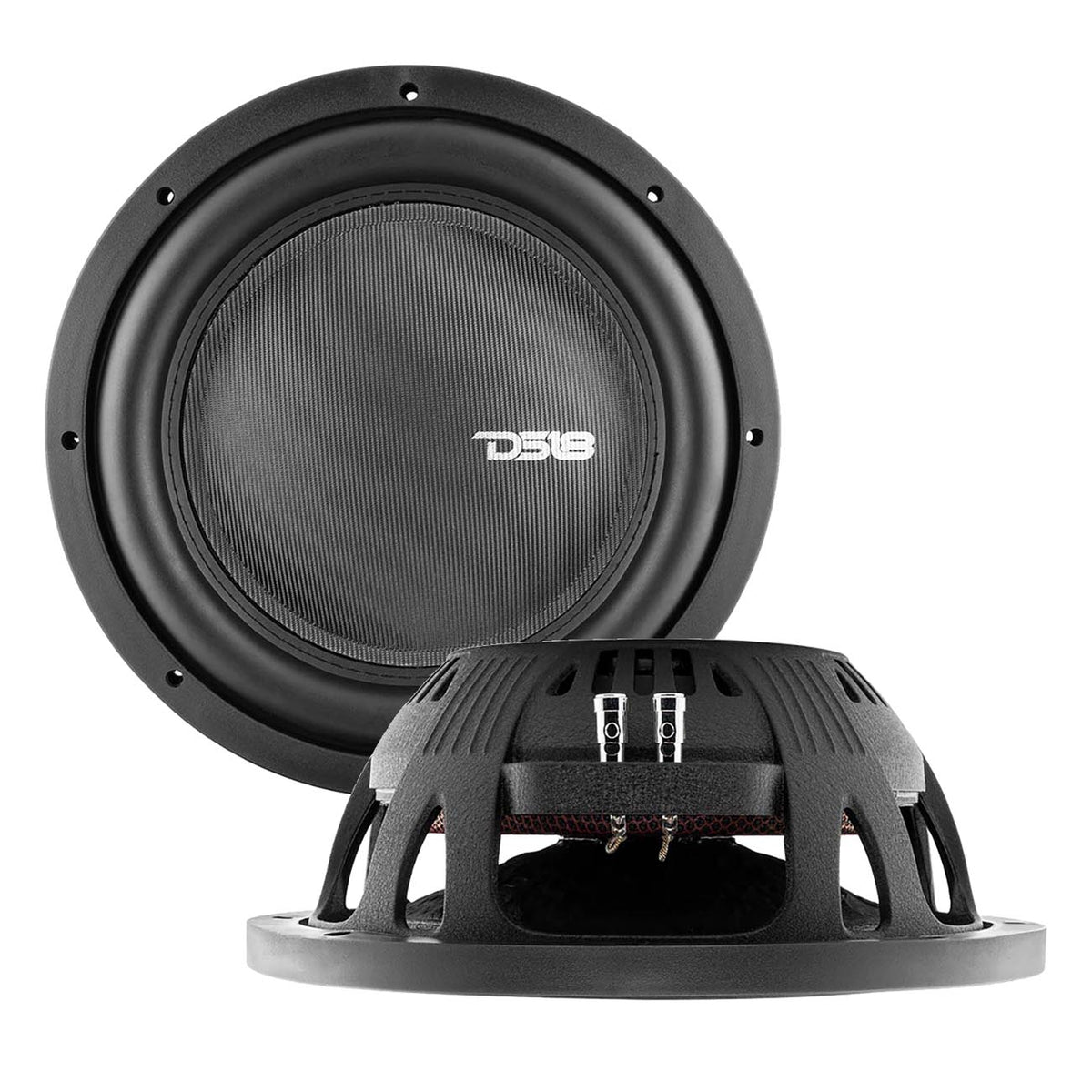 12″ Shallow Mount Woofer, 800W RMS/1600W Max, Single 4 Ohm