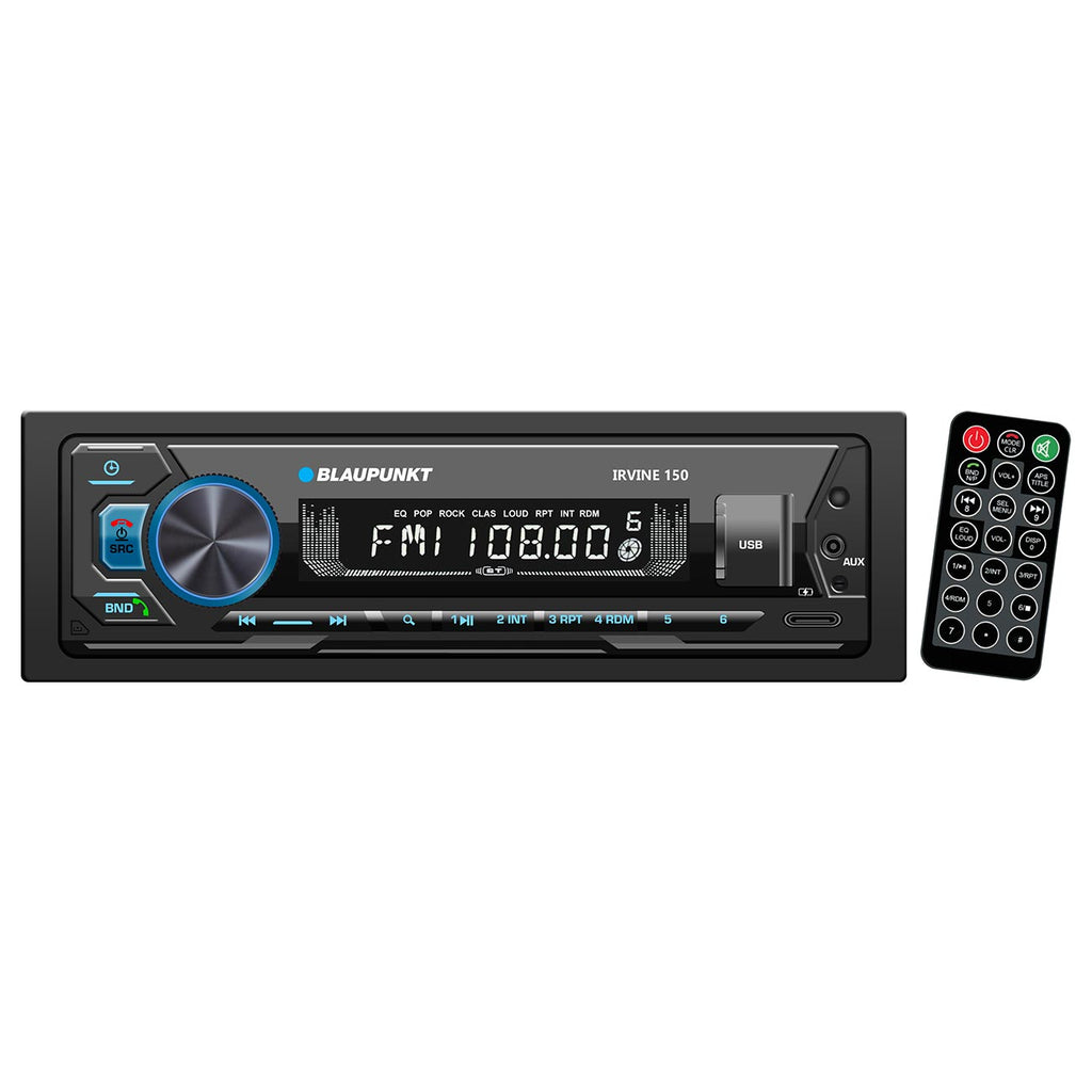 Blaupunkt Detachable Face Mechless AM/FM Receiver with Bluetooth, USB/SD Inputs & Remote