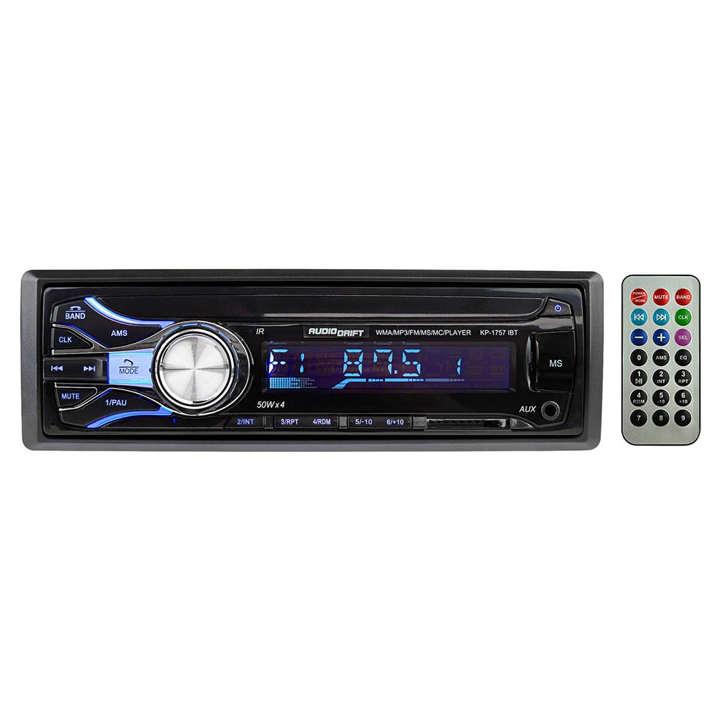 Audiodrift Fixed Face Mechless MP3 Receiver with USB/SD Inputs, Bluetooth & Remote