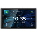 JVC Double DIN Fixed Face 6.8" MECHLESS with Bluetooth, Apple CarPlay, Android Auto & Sirius XM