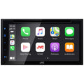 JVC Double DIN Fixed Face 6.8" DVD Receiver with Bluetooth, Apple CarPlay & Android Auto